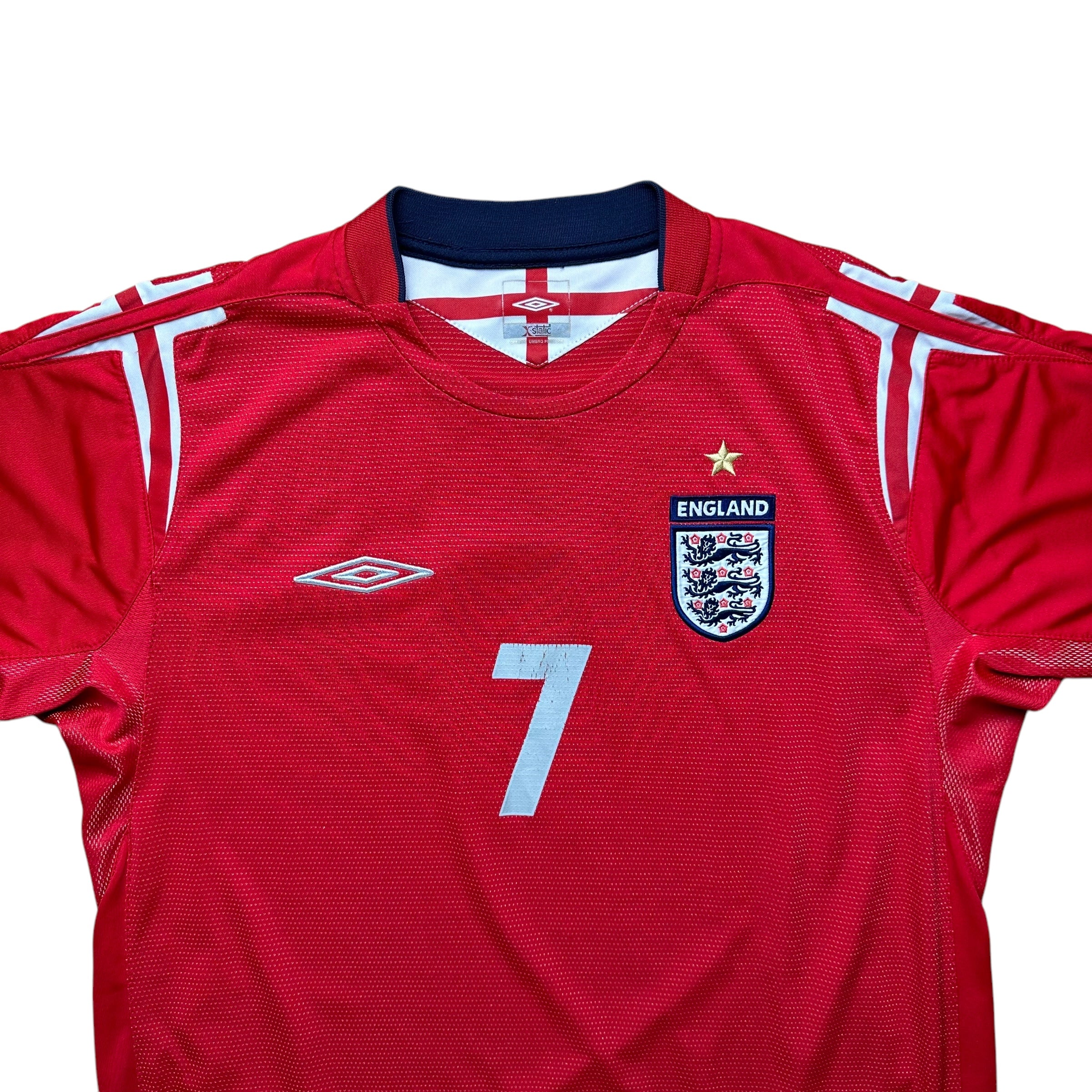 England 2004 Away Shirt (L) Beckham #7